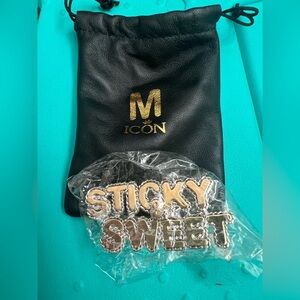 New Madonna icon fan club exclusive sticky & sweet ring + icon pouch 2008